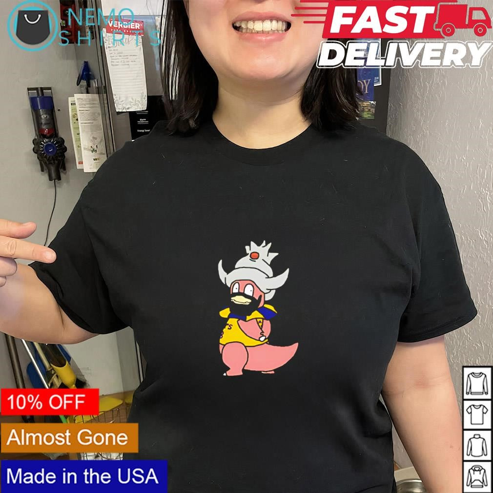 Slowking James basketball graphic shirt