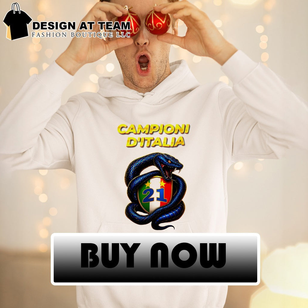 Snake Campioni D’Italia Inter Milan FC Champions 21 Serie A logo 2026 shirt