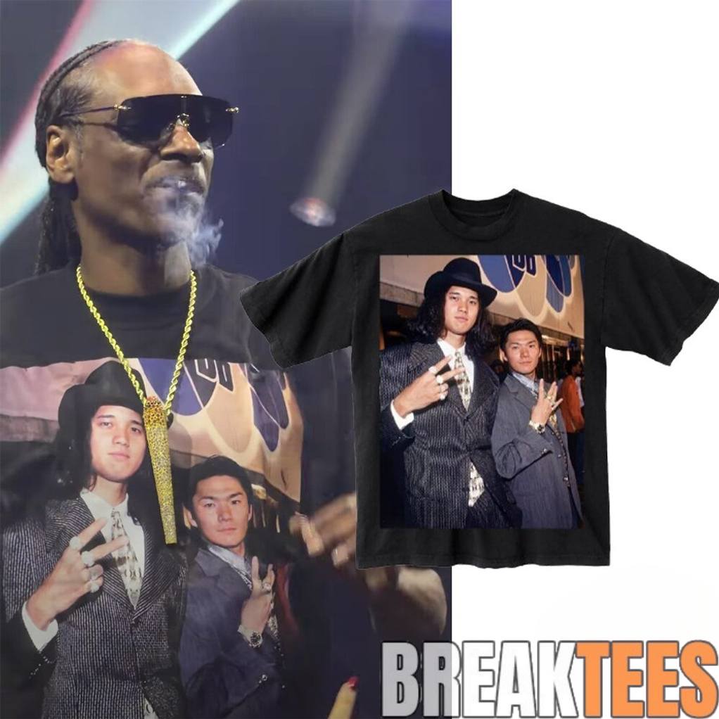 Snoop Dogg Shohei Ohtani And Yoshinobu Yamamoto T-Shirt