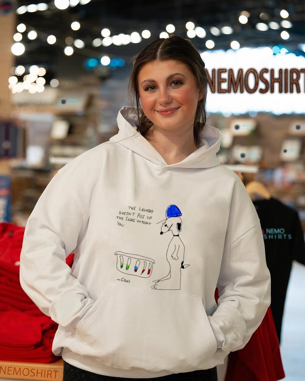 Snoopy the laundry doesn’t pile up the same without you shirt