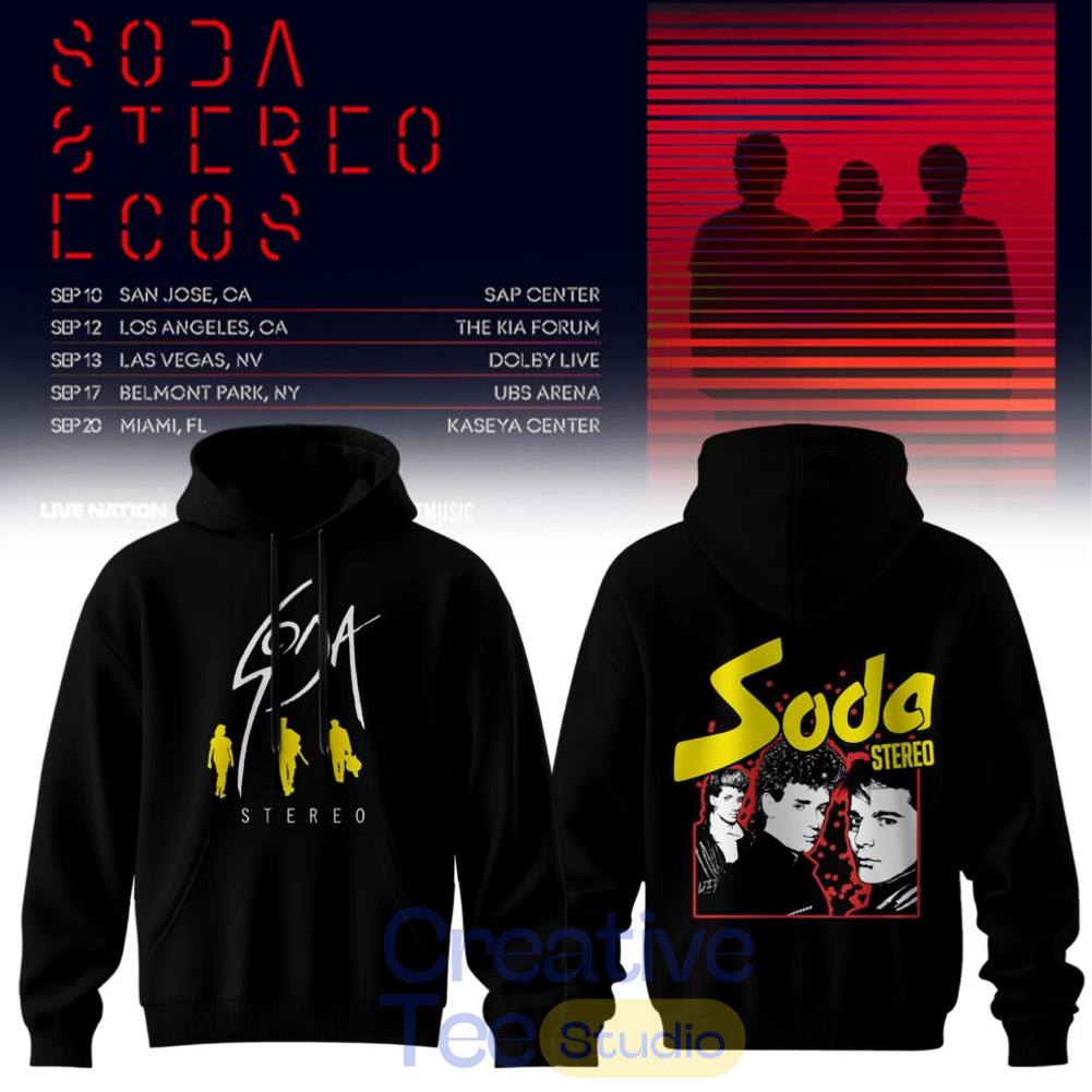 Soda Stereo ECOS Tour 2026 Special Hoodie