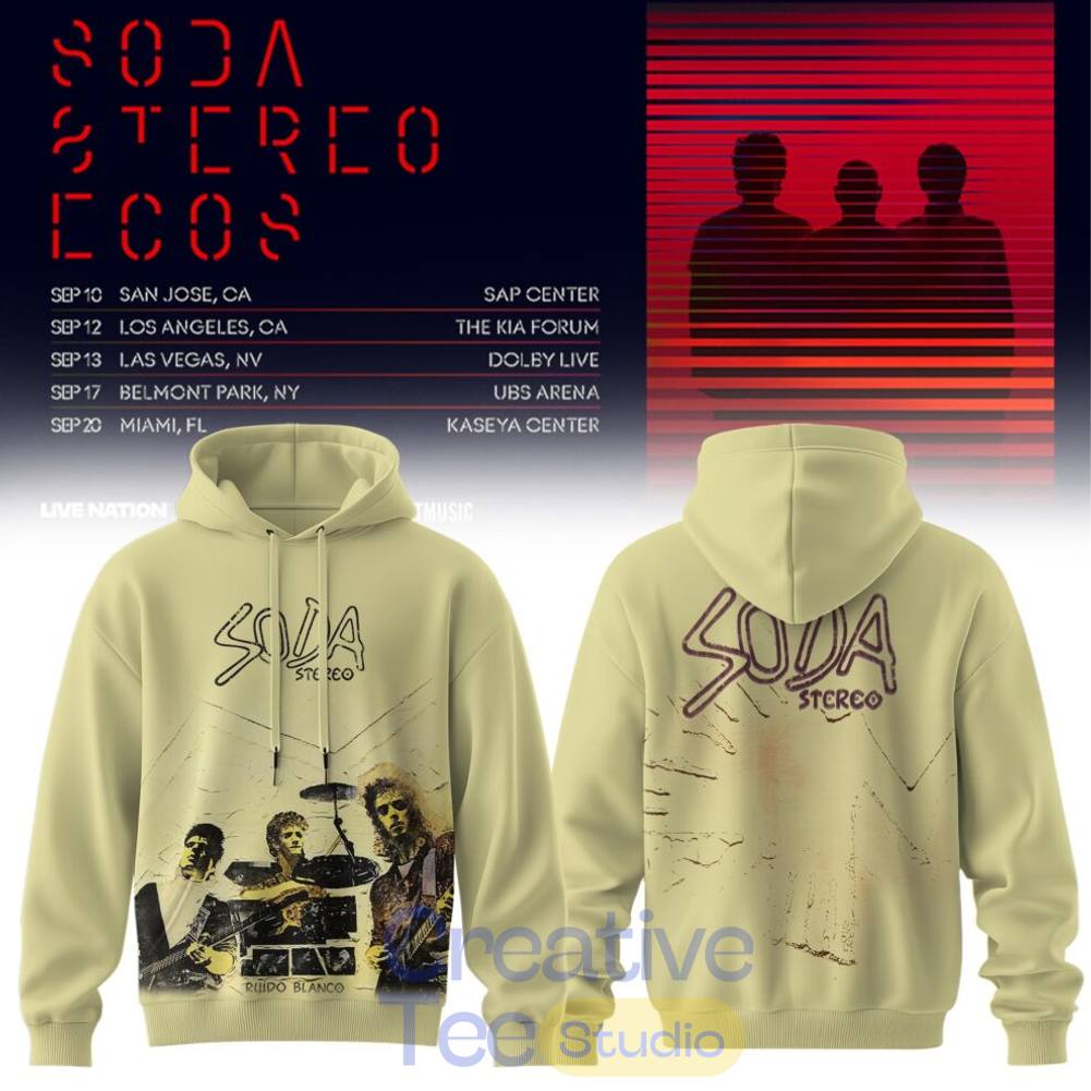 Soda Stereo ECOS Tour 2026 Special Hoodie