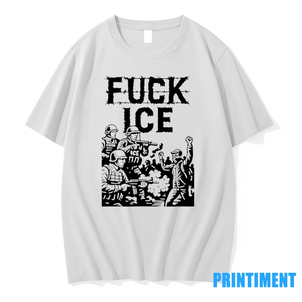 Soldiers Fuck Ice Barbed Wire Protest Tshirts Sweater