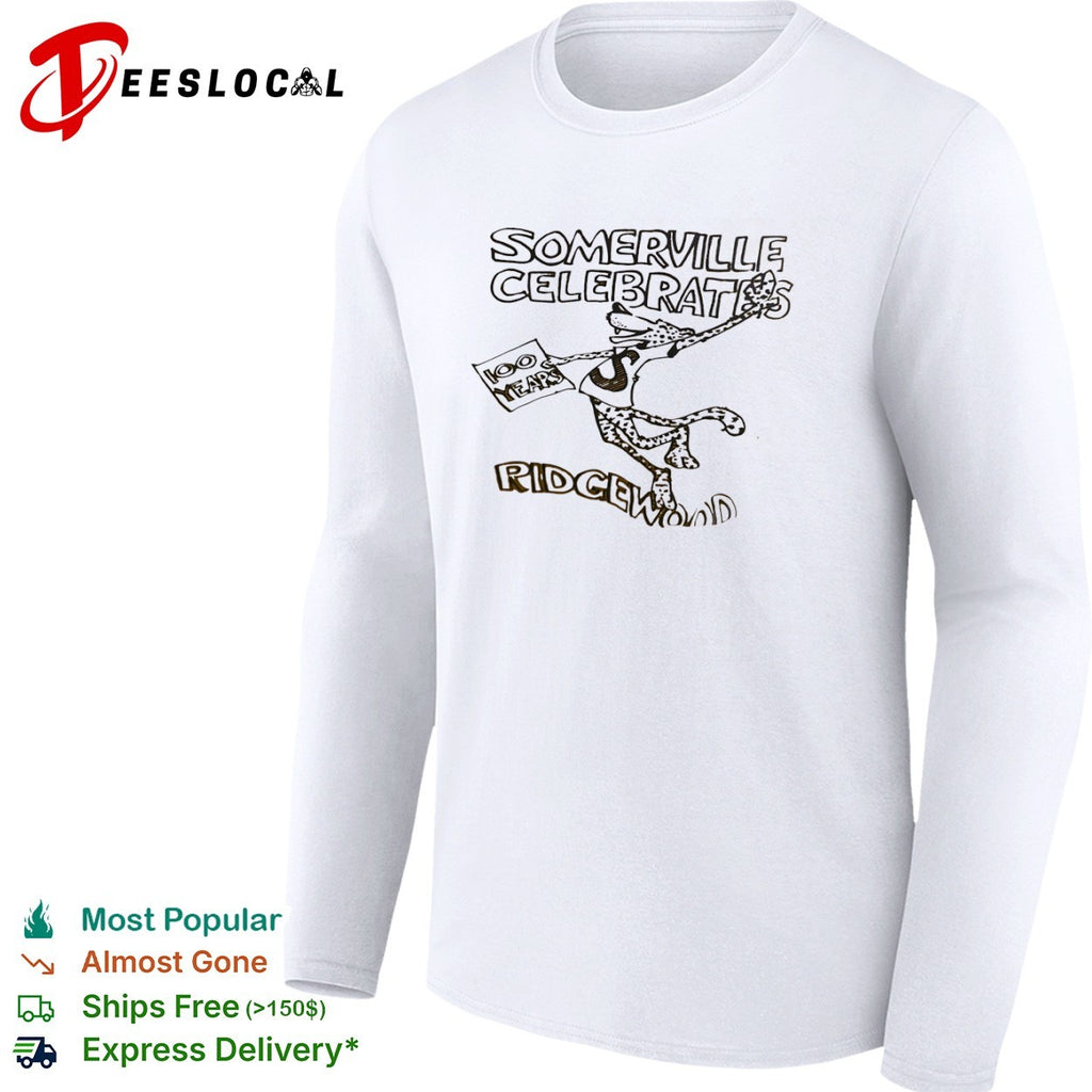 Somerville Ridgewood celebrates 100 years leopard shirt