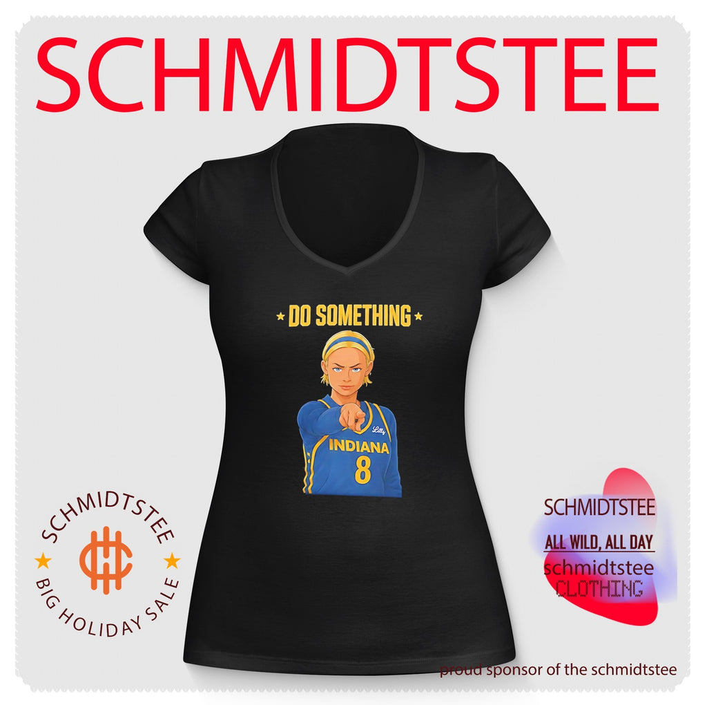 Sophie Cunningham Do Something Indiana Fever cartoon shirt