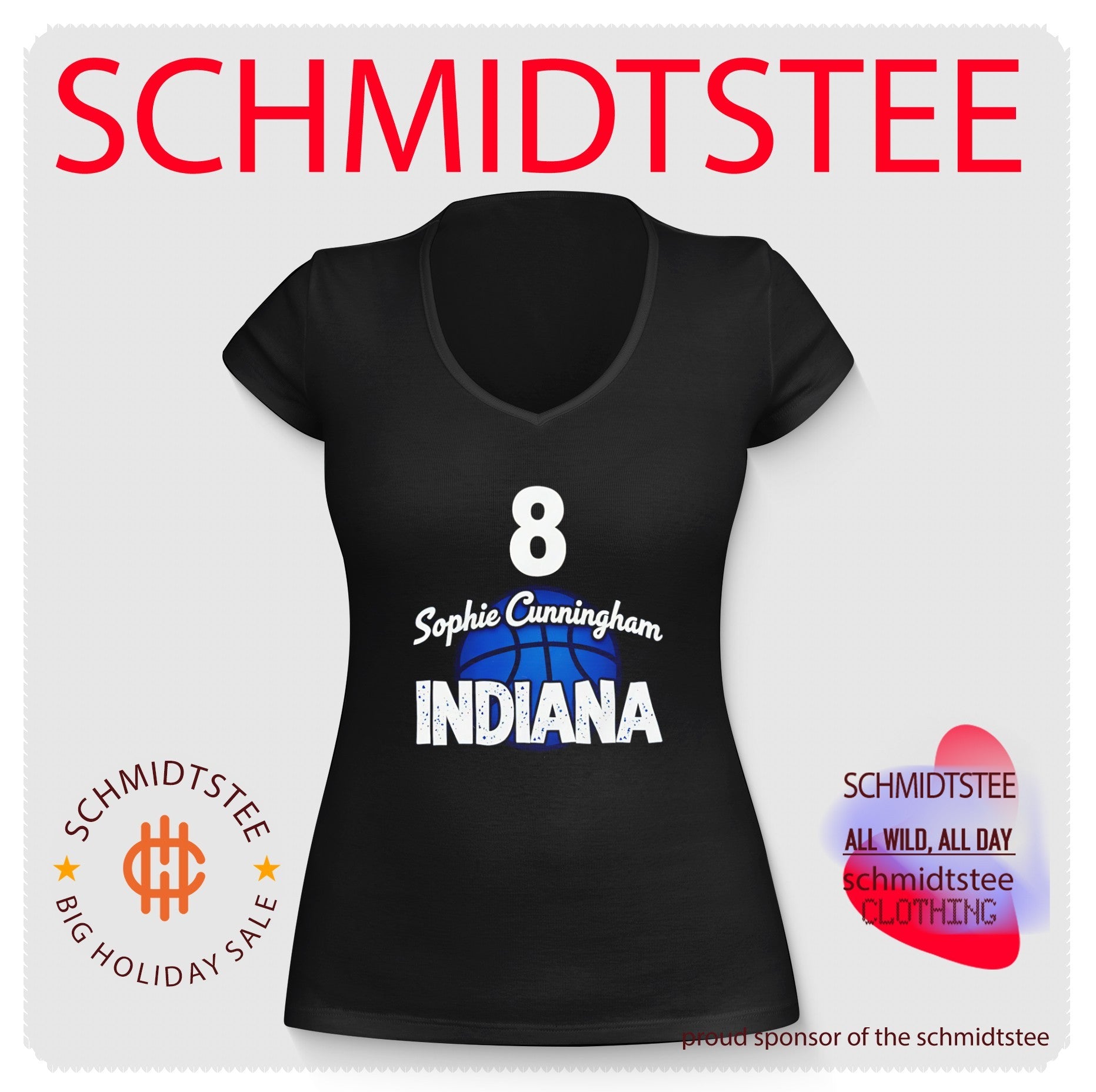Sophie Cunningham Indiana Fever Number 8 classic shirt