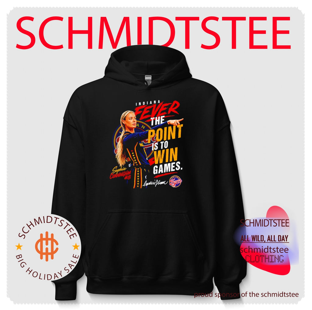 Sophie Cunningham Indiana Fever The Point Is to Win Games shirt