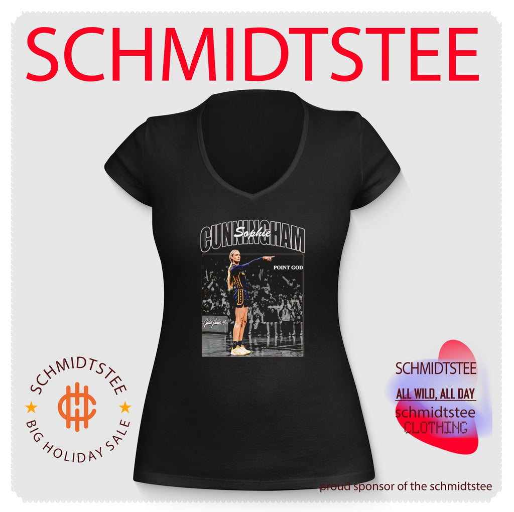 Sophie Cunningham Point God Indiana Fever WNBA Fan Shirt