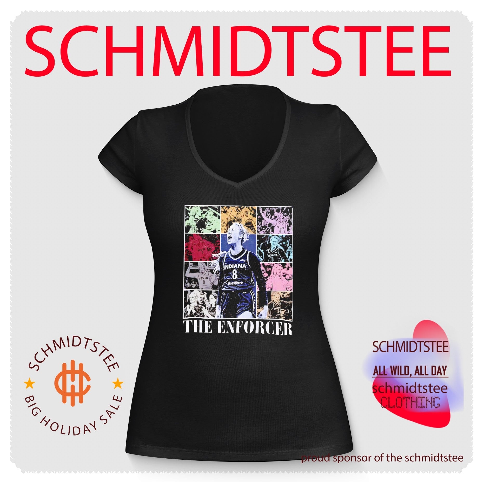Sophie Cunningham The Enforcer Indiana Fever The Eras Tour shirt