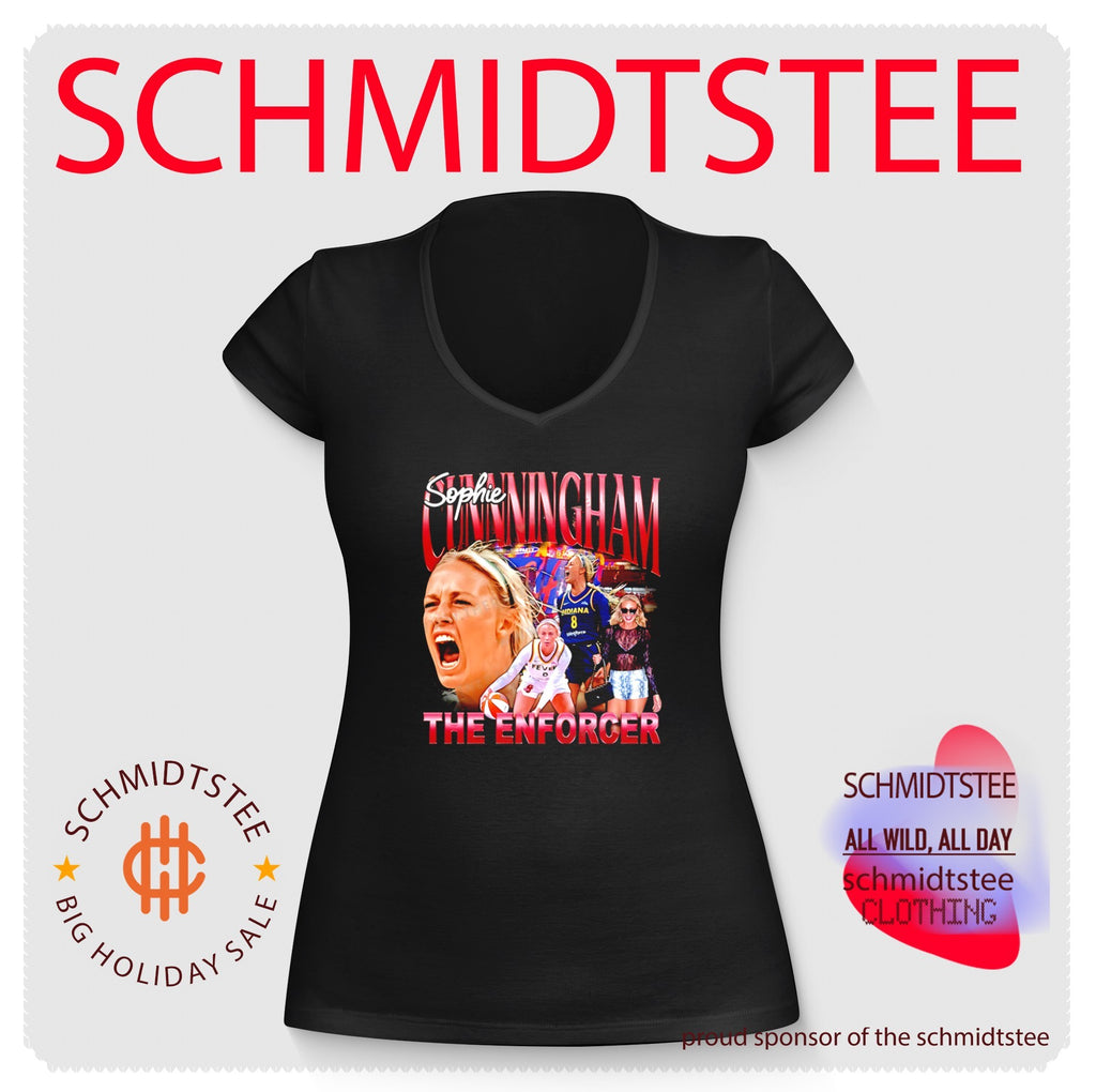 Sophie Cunningham The Enforcer Indiana Fever player collage shirt