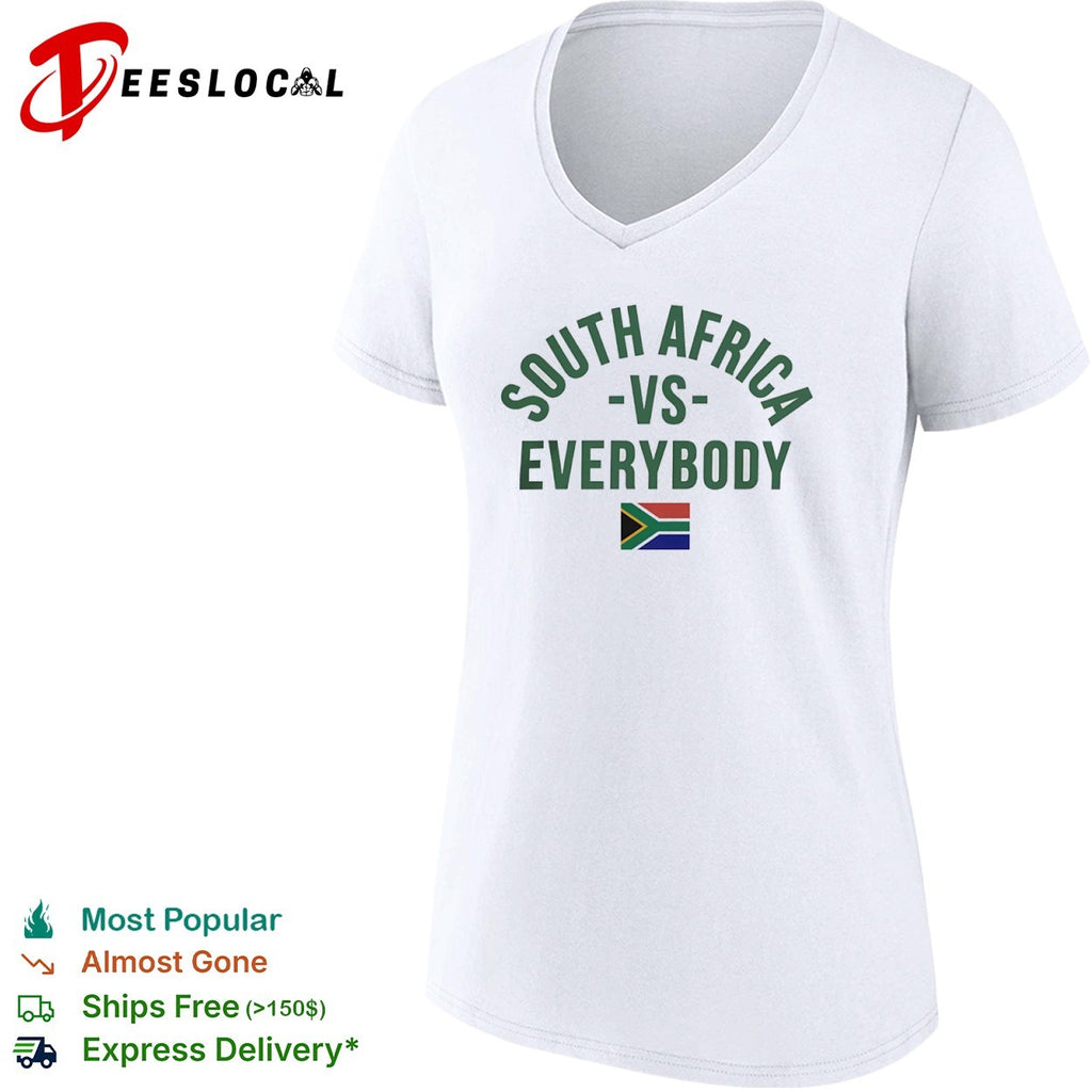 South Africa vs Everybody Flag South African shirt