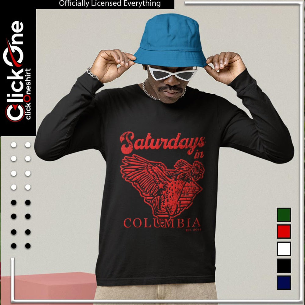 South Carolina Gamecocks Saturdays in Columbia Old Row Est 2014 shirt