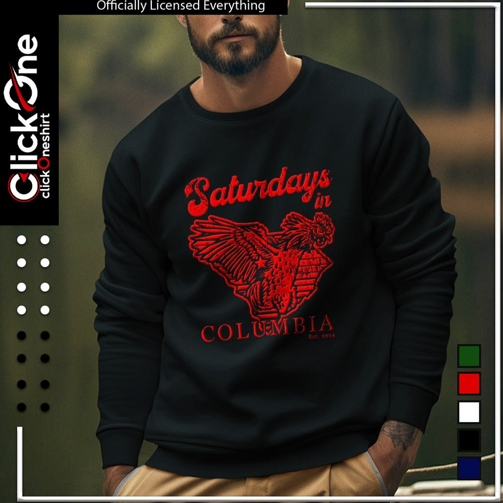 South Carolina Gamecocks Saturdays in Columbia Old Row Est 2014 shirt