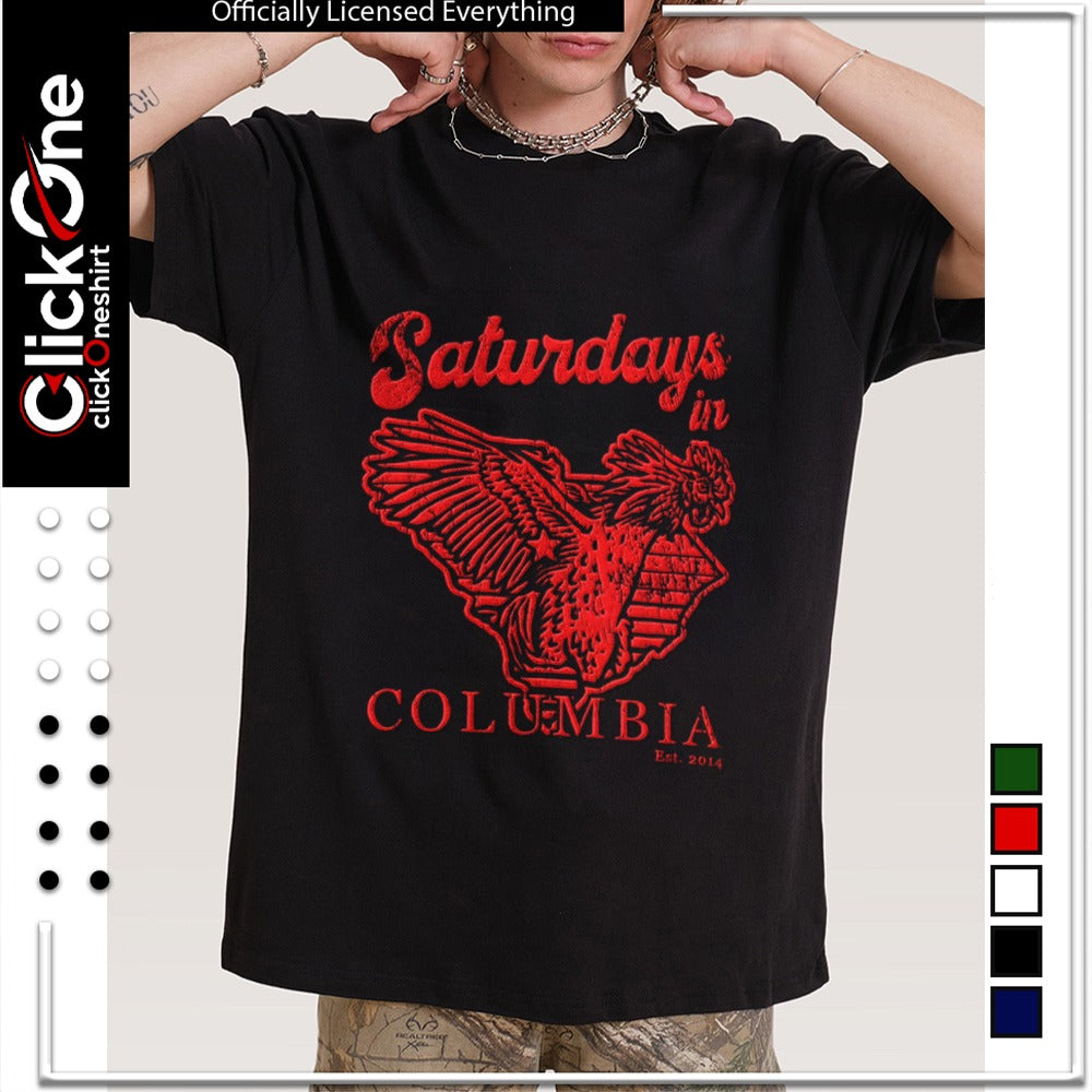 South Carolina Gamecocks Saturdays in Columbia Old Row Est 2014 shirt
