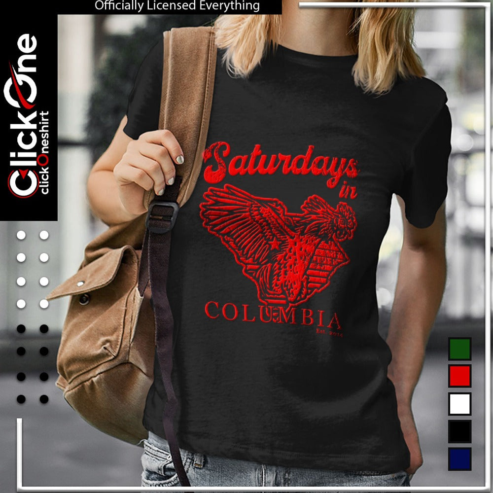 South Carolina Gamecocks Saturdays in Columbia Old Row Est 2014 shirt