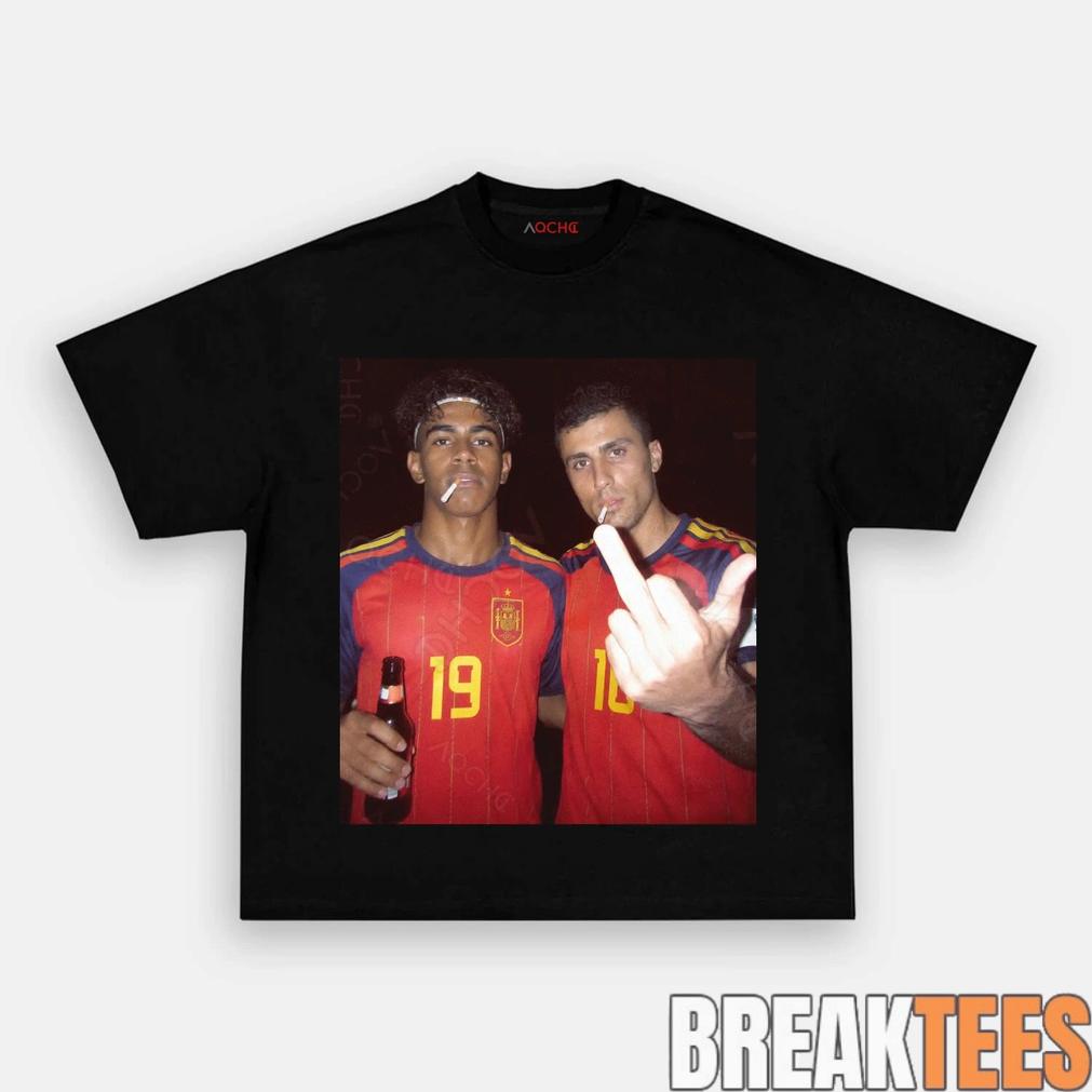 Spain Football Beer Cigarettes & Chaos T-Shirt