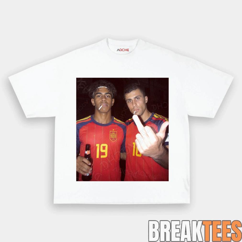 Spain Football Beer Cigarettes & Chaos T-Shirt