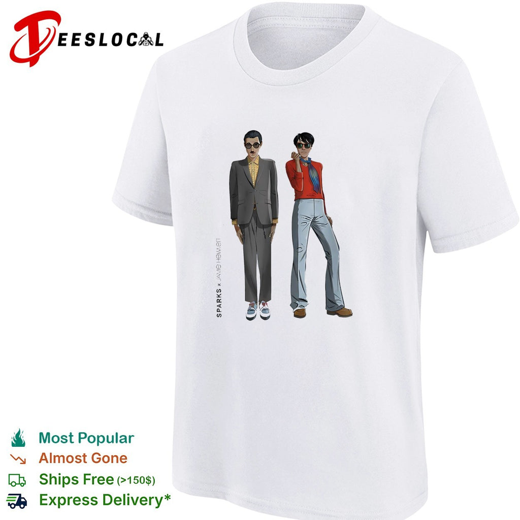 Sparks x Jamie Hewlett London 2026 At Tottenham Hotspur Stadium On 20 June 2026 shirt