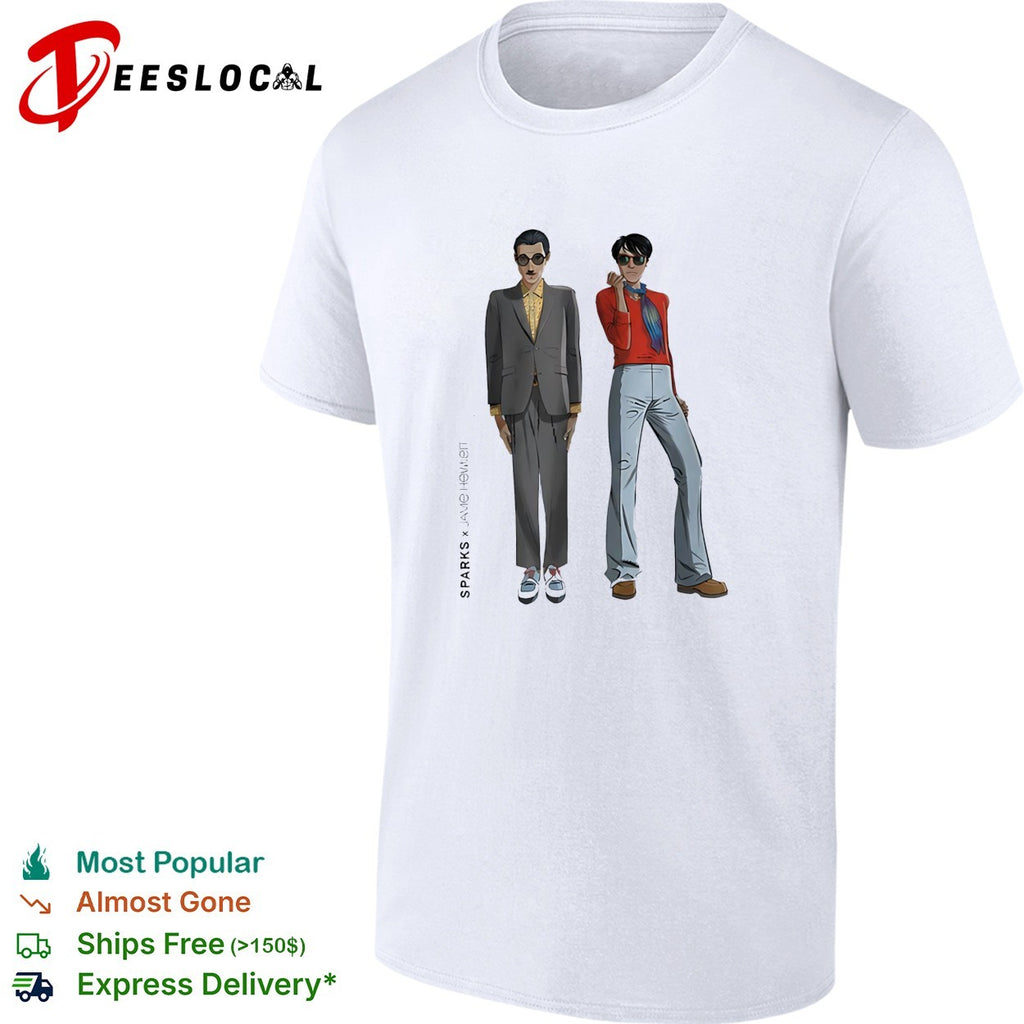 Sparks x Jamie Hewlett London 2026 At Tottenham Hotspur Stadium On 20 June 2026 shirt