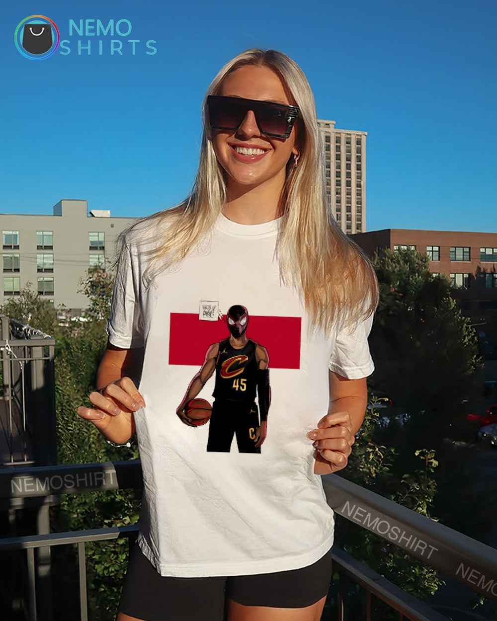Spida Donovan Mitchell Cleveland Cavaliers what’s up danger East Finals shirt