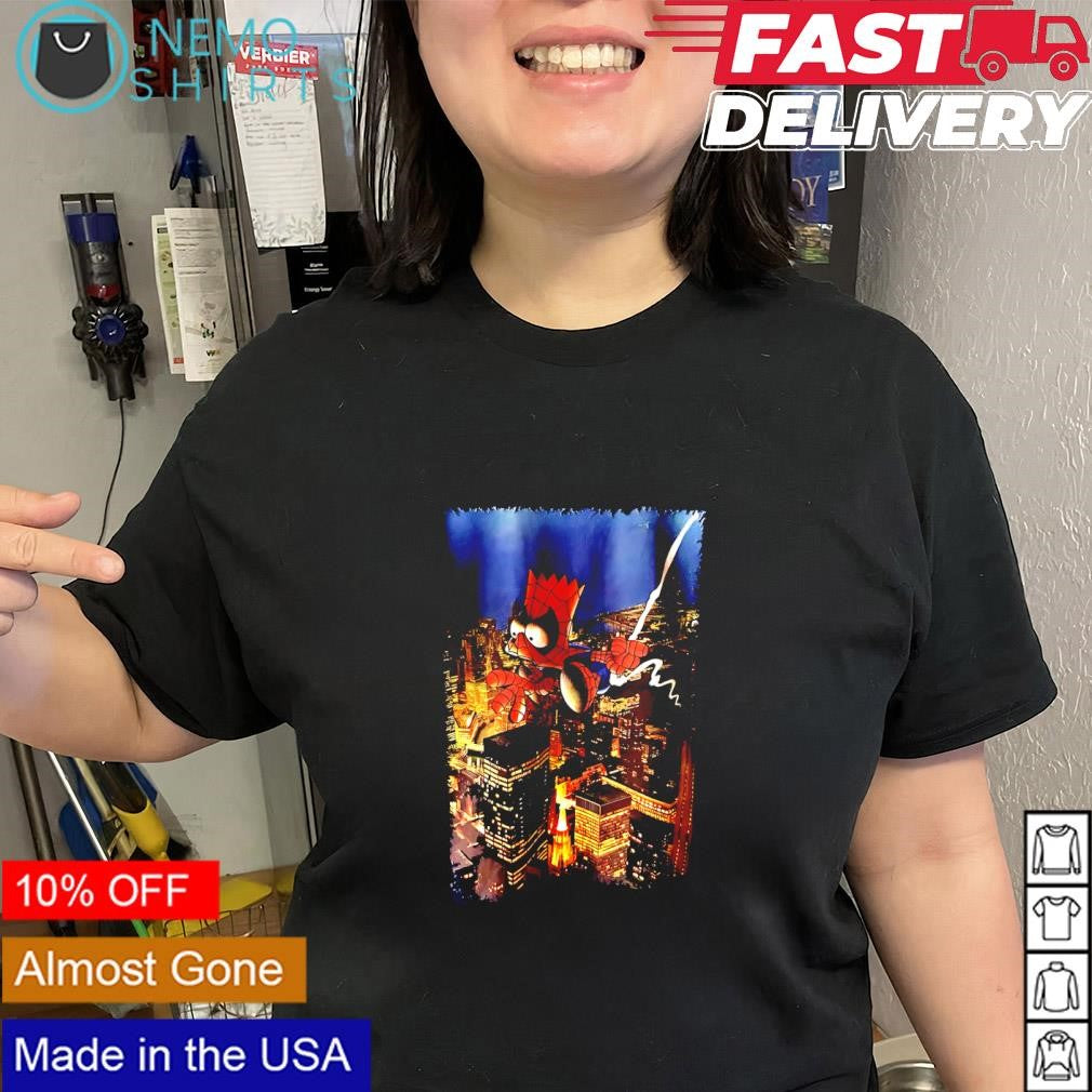 Spider-Bart Bart Spiderman Mexican graphic shirt