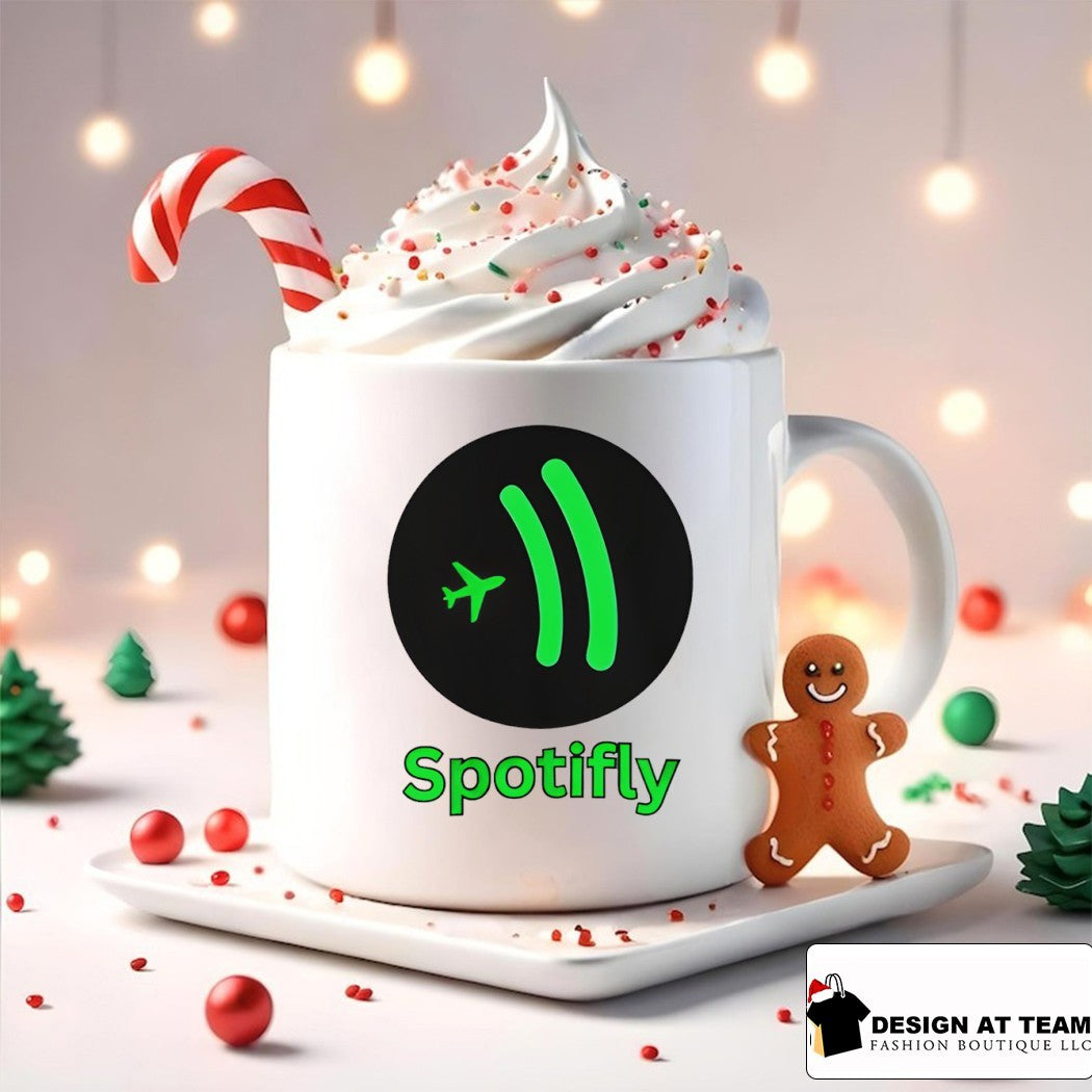 Spotifly Spotify Parody logo shirt