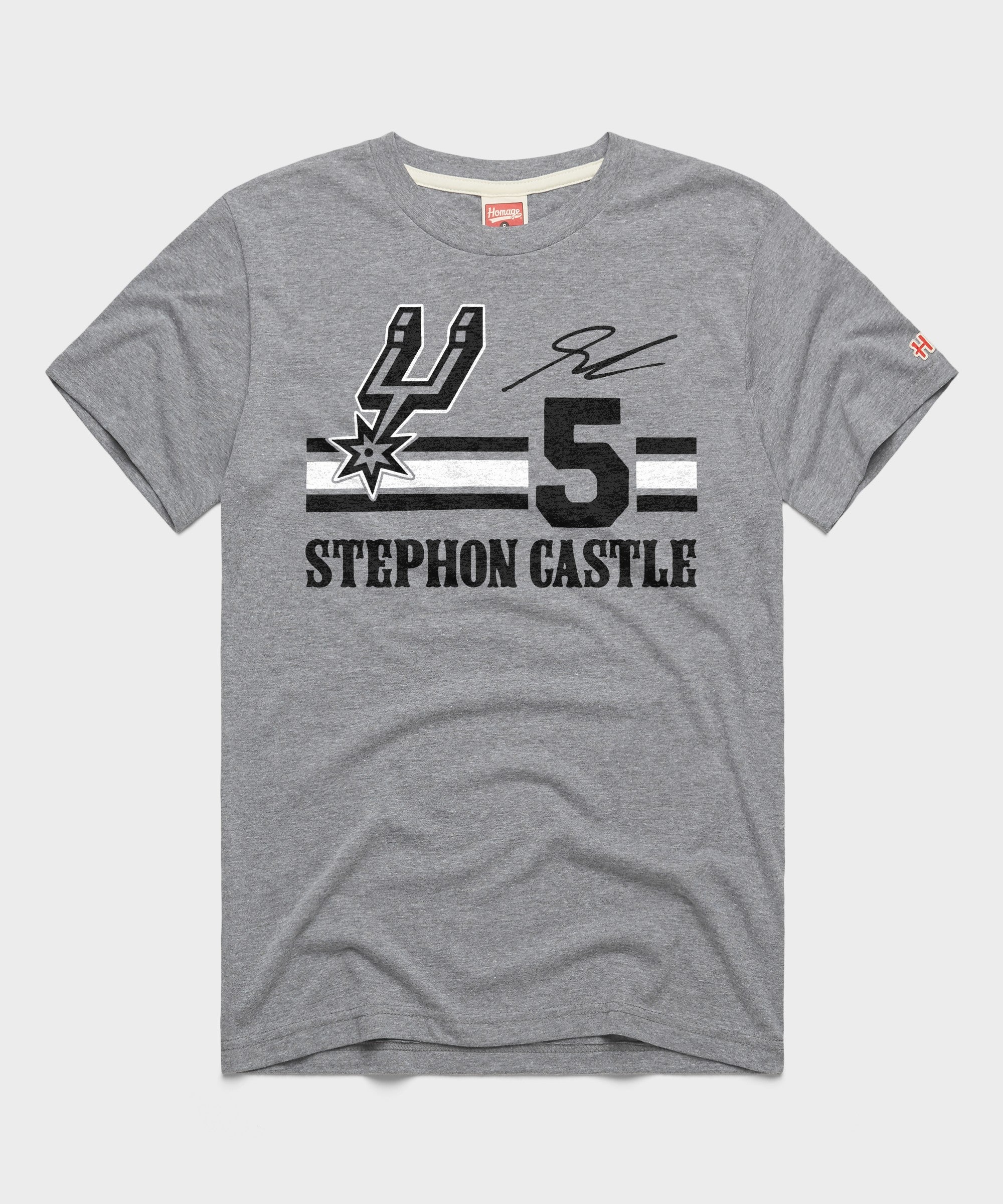 Spurs Stephon Castle Signature Jersey