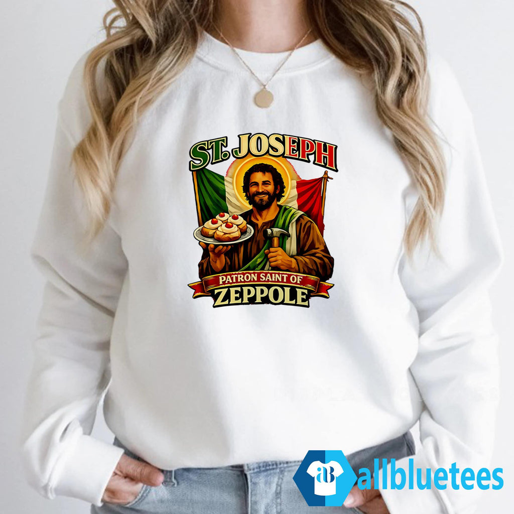 St Joseph Patron Saint Of Zeppole Shirt