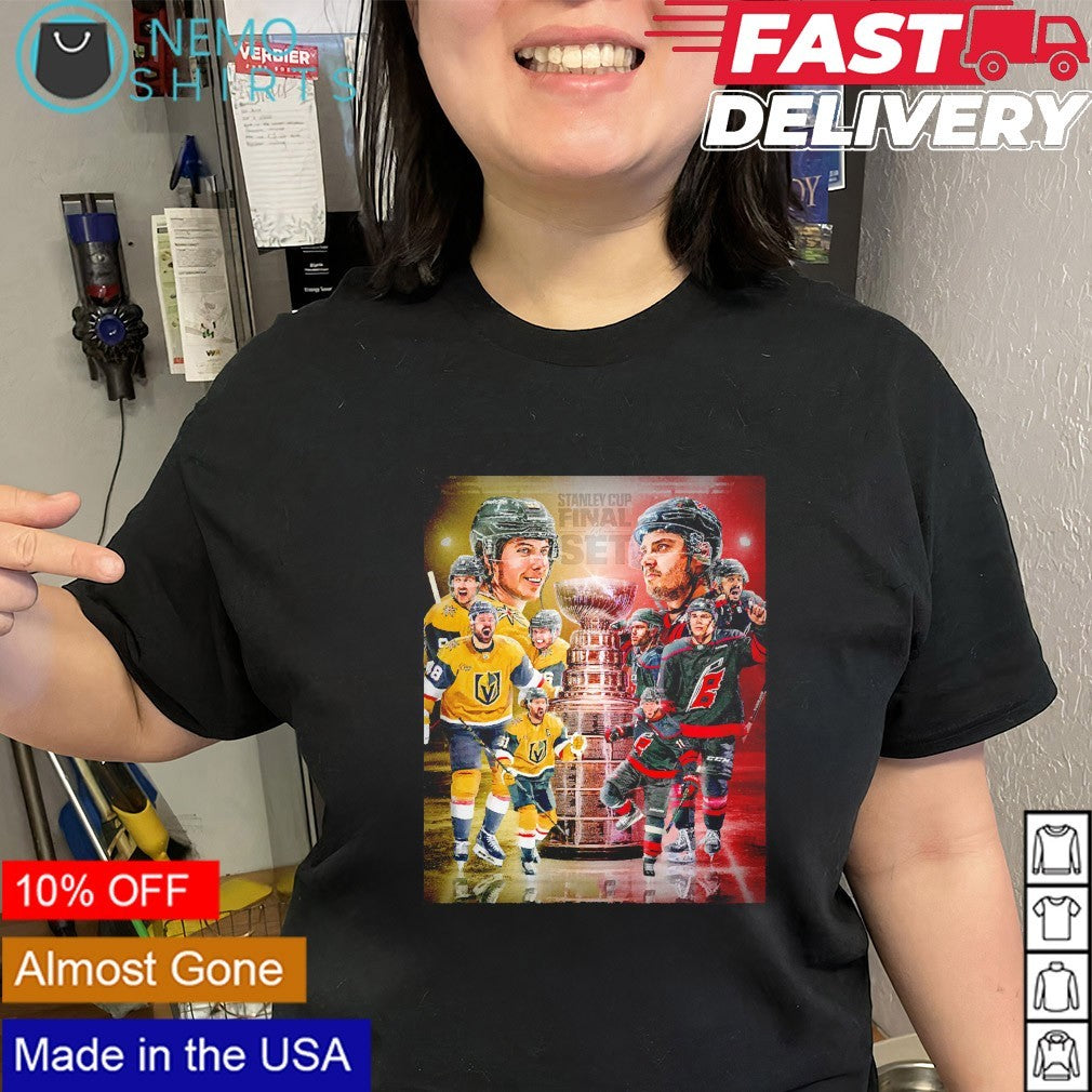 Stanley Cup Final set Vegas Golden Knights vs Carolina Hurricanes shirt