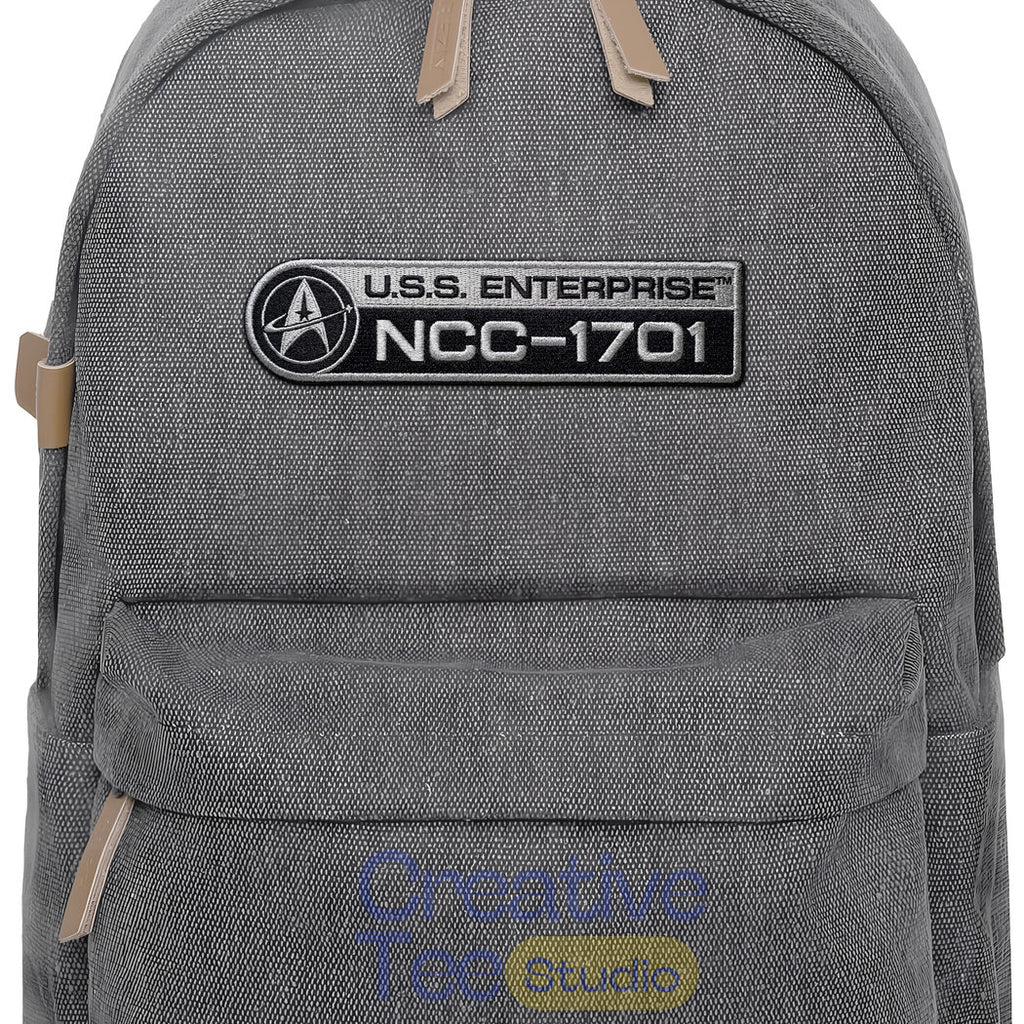 Star Trek U.S.S. Enterprise NCC-1701 Embroidered Iron-On Patch