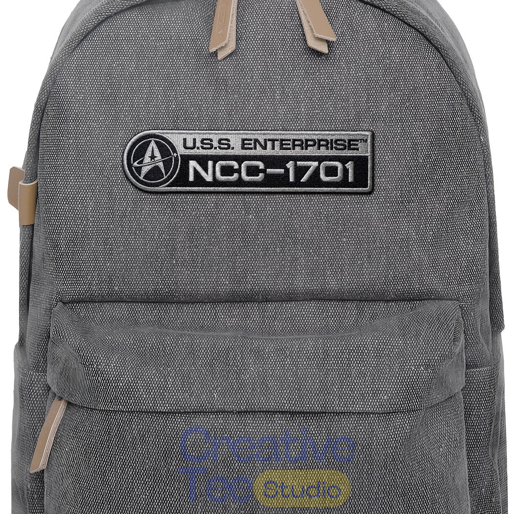 Star Trek U.S.S. Enterprise NCC-1701 Embroidered Iron-On Patch