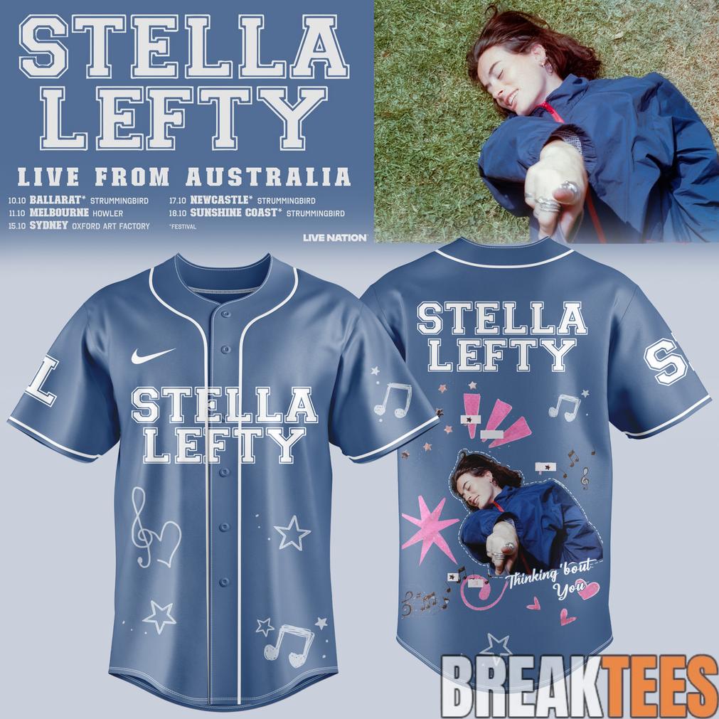 Stella Lefty Live From Australia Tour 2026 Jersey Edition