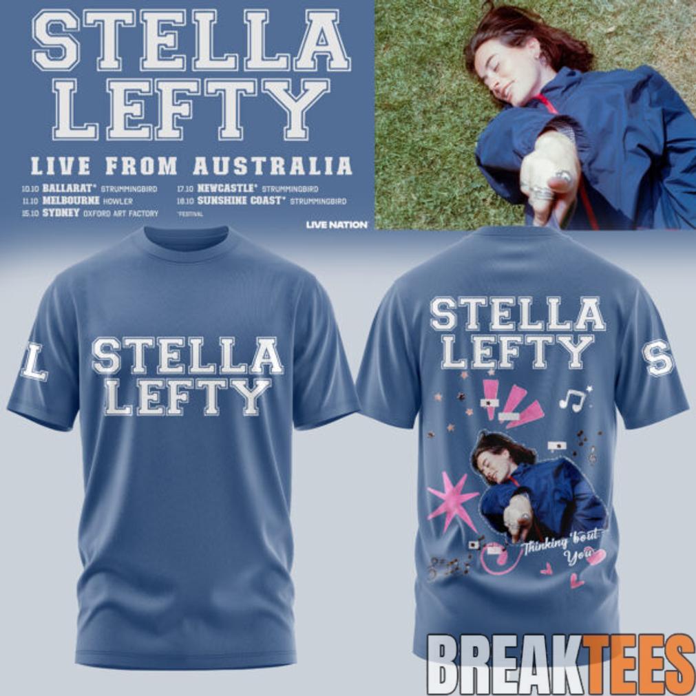 Stella Lefty Live From Australia Tour 2026 Tee Edition