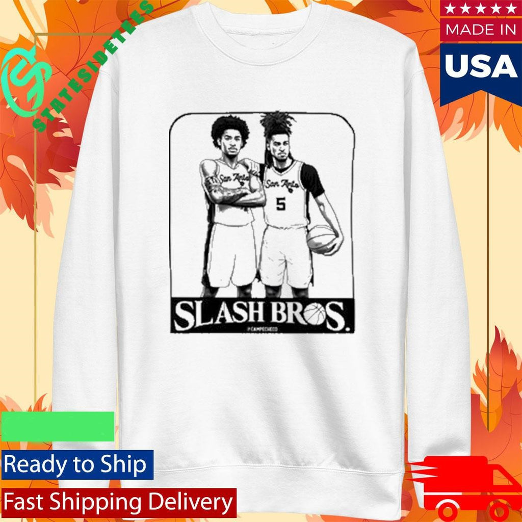 Stephon Castle And Dylan Harper San Antonio Spurs Slash Bros Shirt