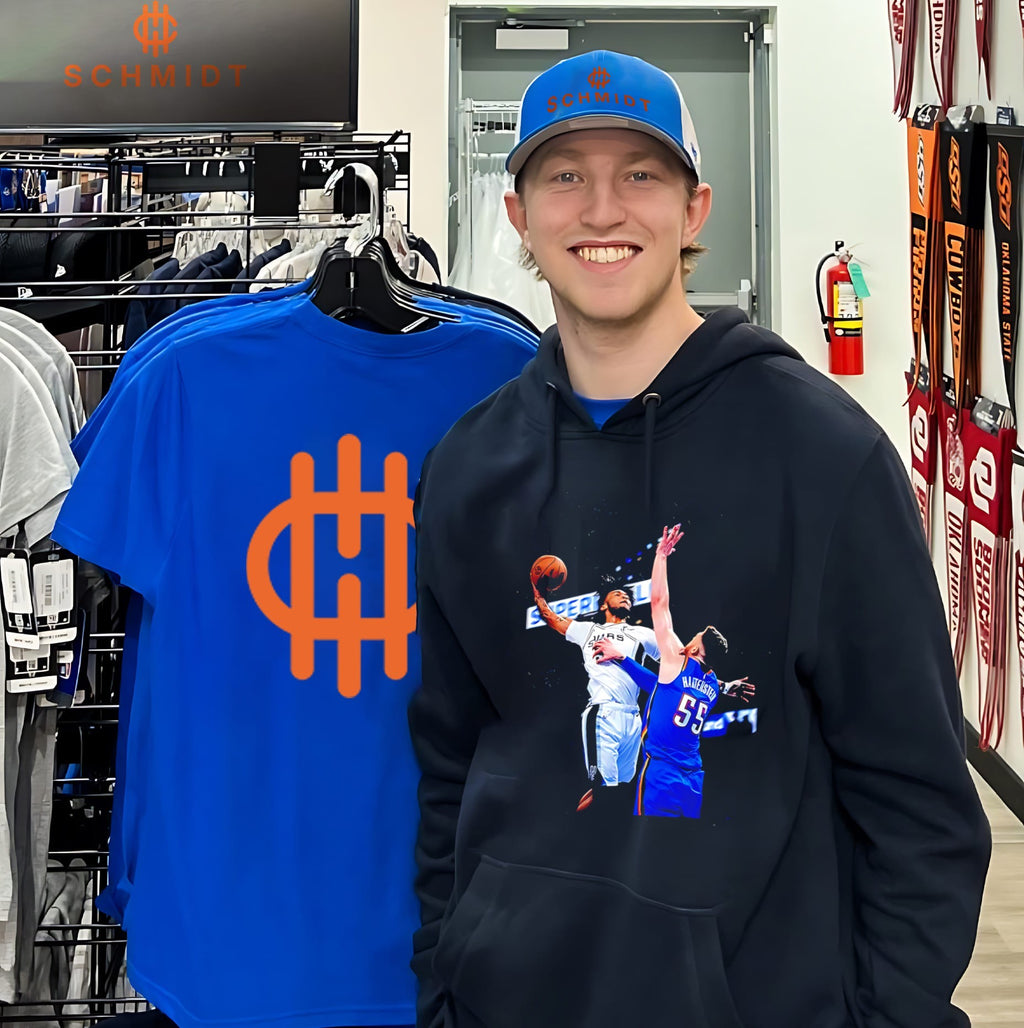 Stephon Castle and Isaiah Hartenstein 2026 NBA graphic shirt