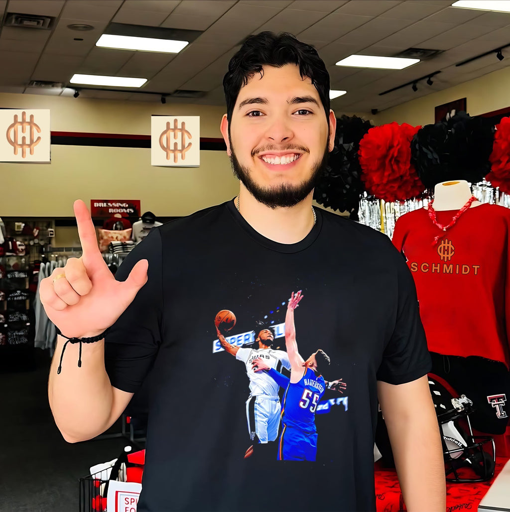 Stephon Castle and Isaiah Hartenstein 2026 NBA graphic shirt