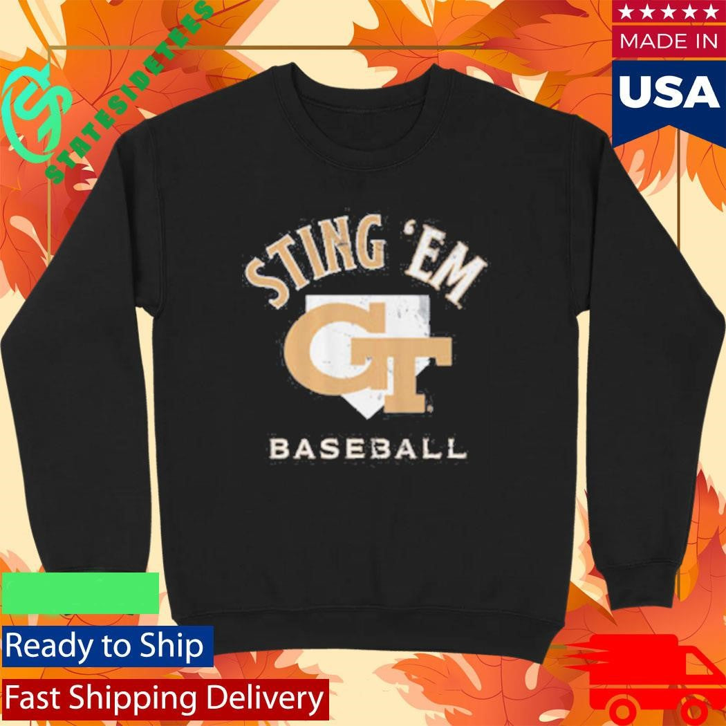 Sting ’Em Georgia Tech Baseball GT Baseball Shirt
