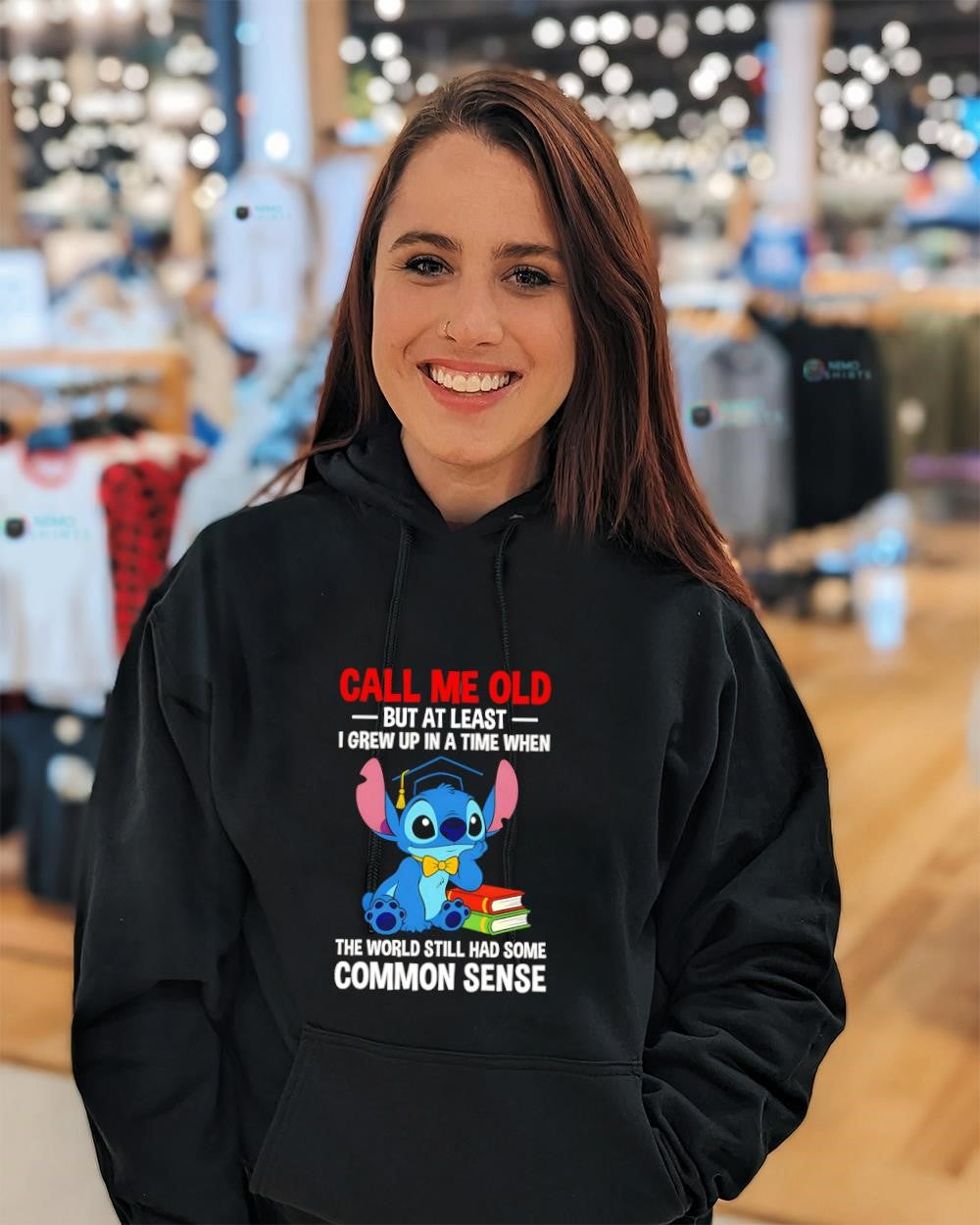 Stitch call me old but at least I grew up in a time when the world still had some common sense shirt