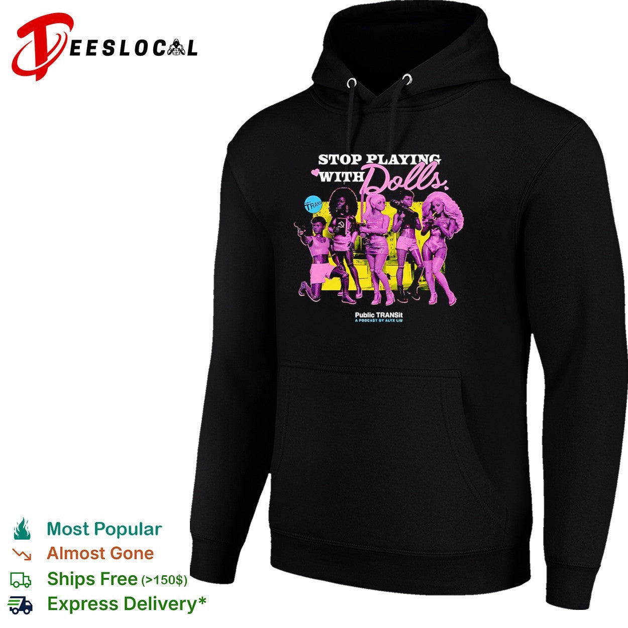 Stop Playing with Dolls Public TRANSit Alyx Liu shirt