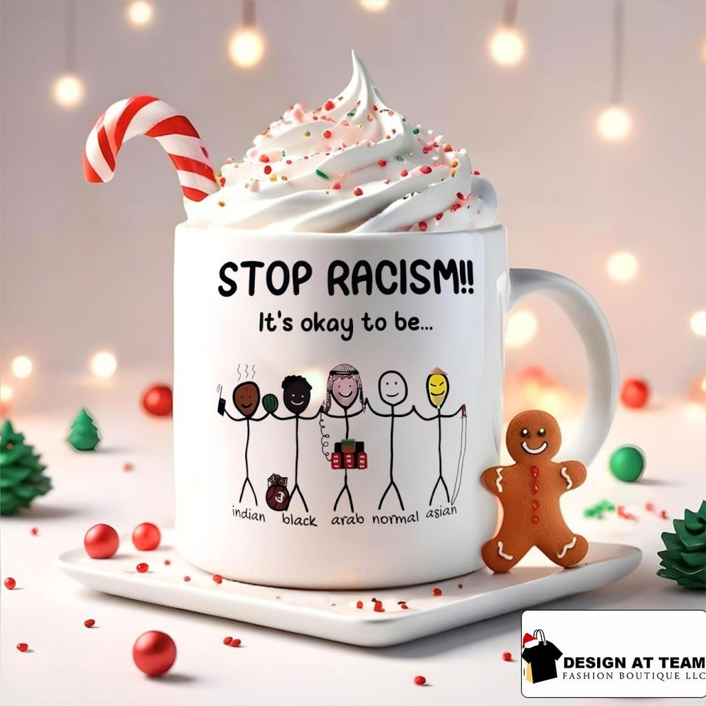 Stop Racism It’s Okay To Be Indian Black Arab Normal Asian meme shirt