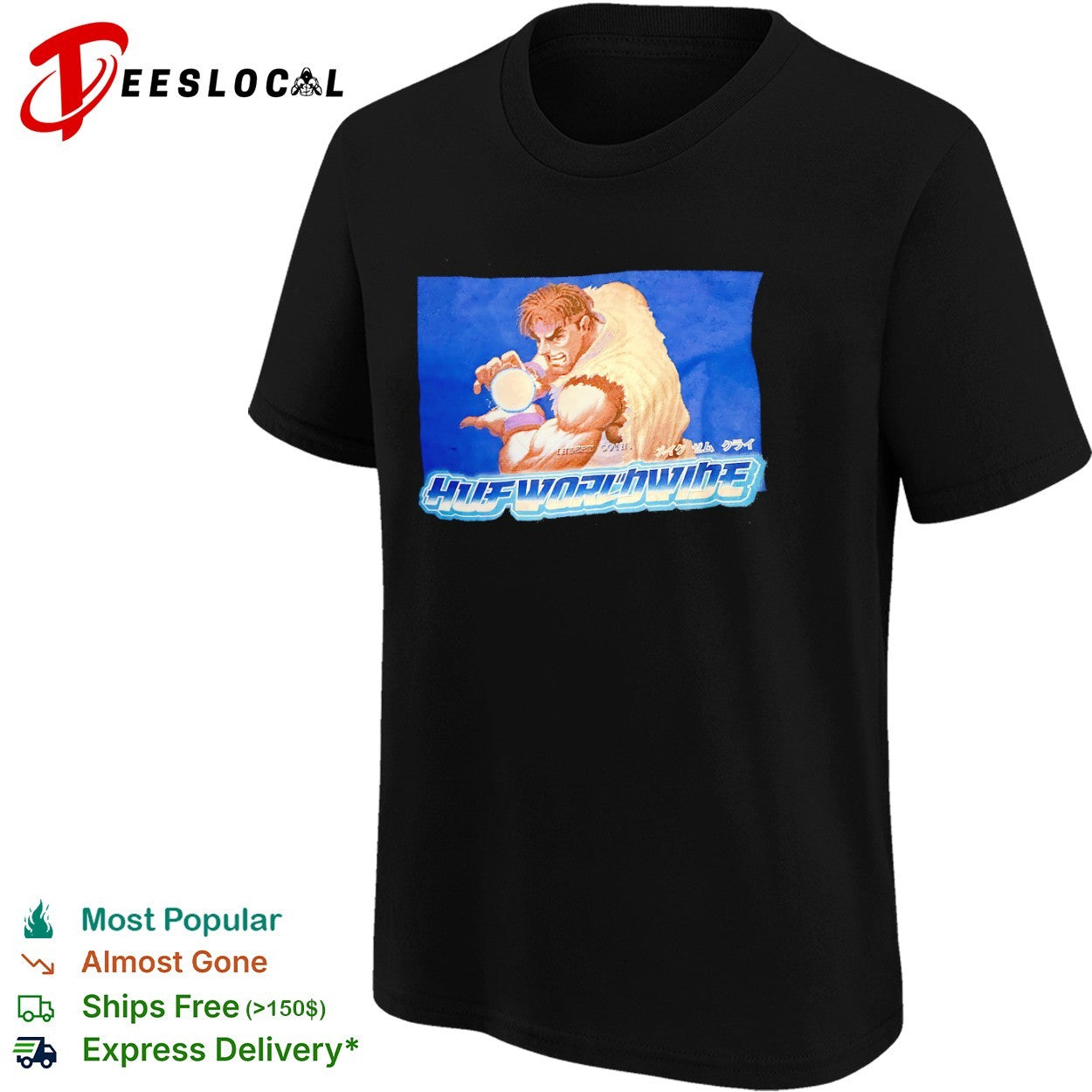 Street Fighter Ryu Huf Worldwide Japanese shirt