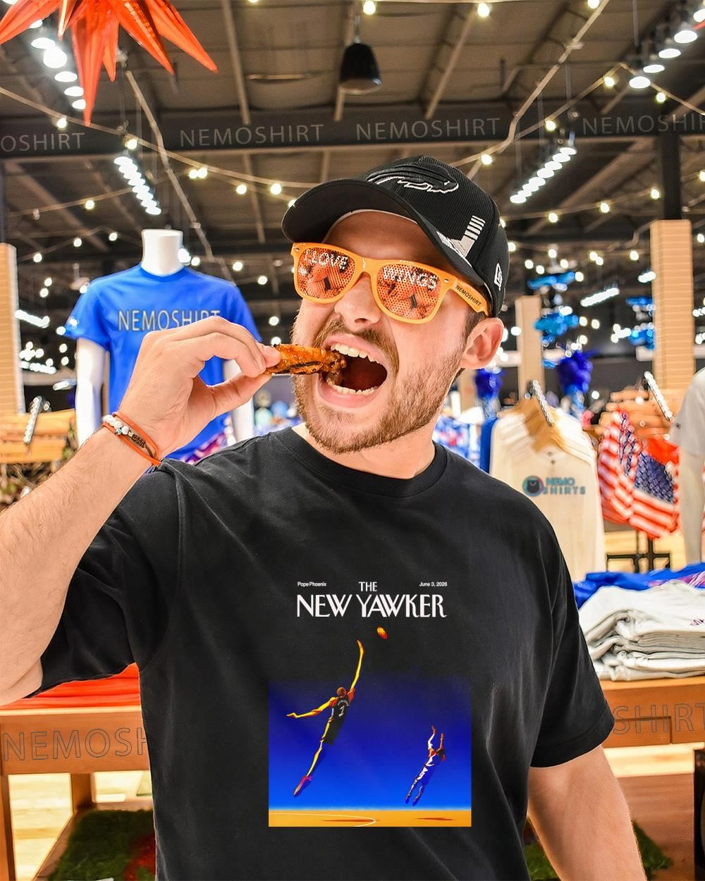 Streetball the New Yorker New York Knicks return finals shirt