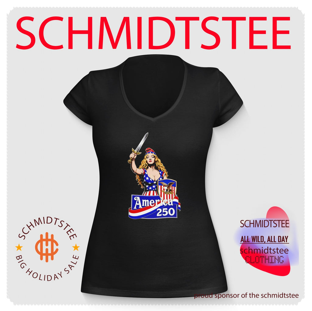 Strong Woman America 250 4th Of July Shirt