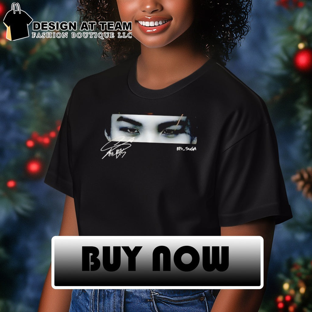 Suga eyes BTS Arirang World Tour 2026 signature shirt