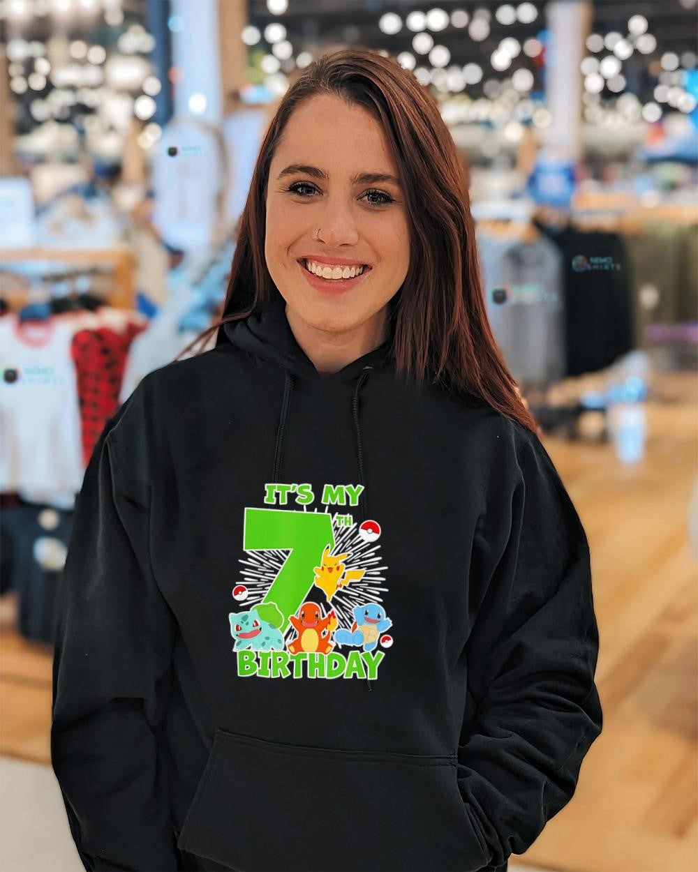 Sun Pokemon it’s my 7th birthday starter shirt