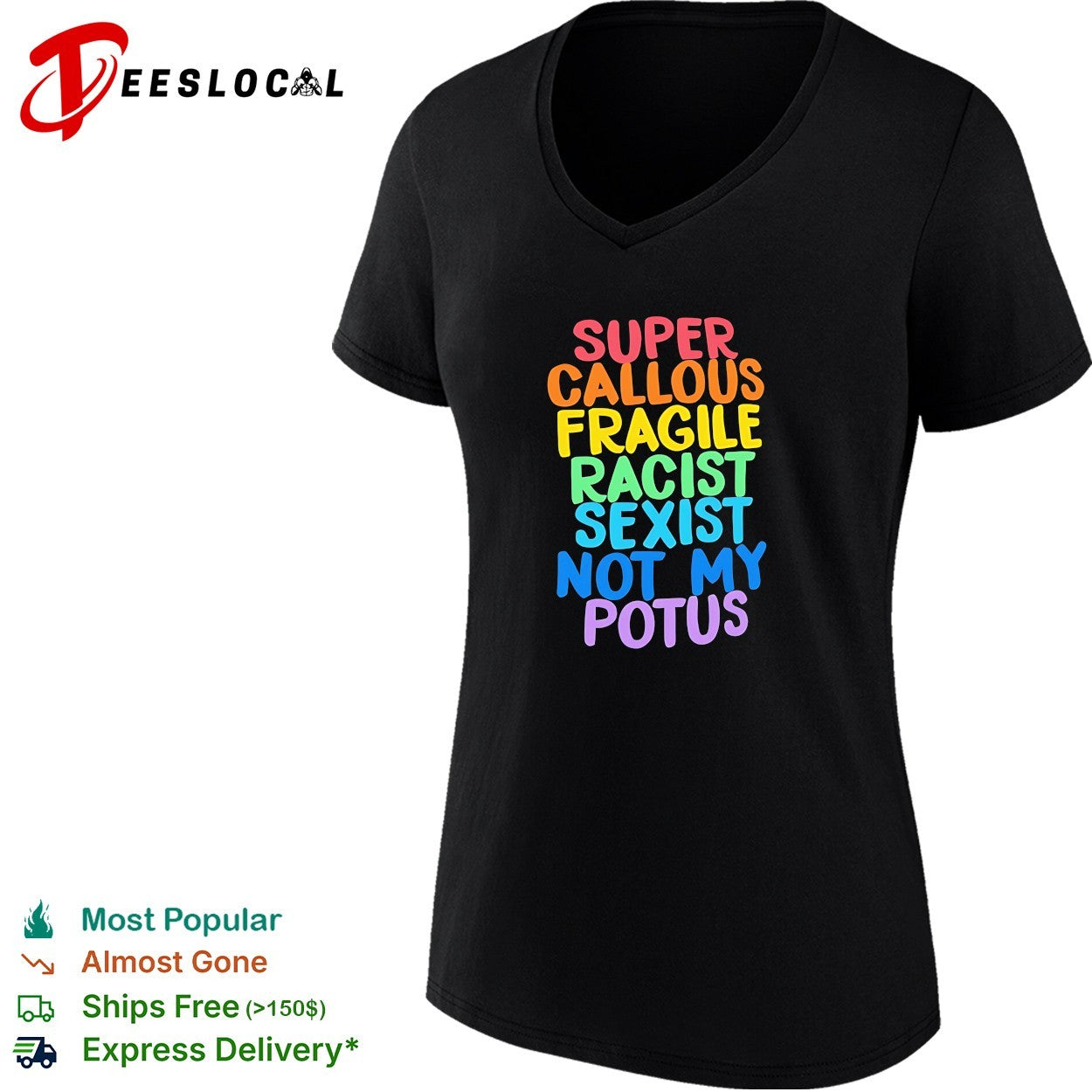 Super Callous Fragile Racist Sexist Not My Potus vintage shirt