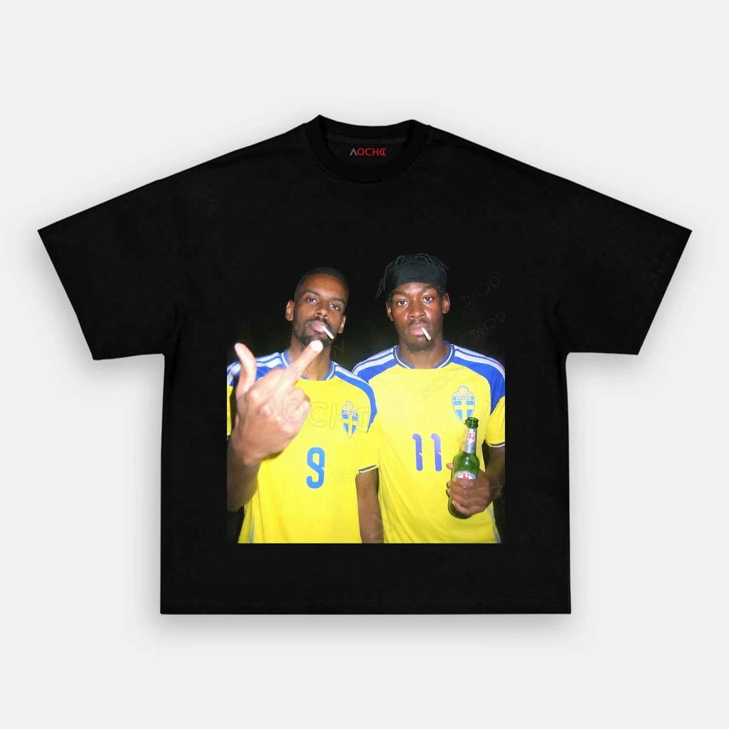 Sweden National Team Isak Elanga Middle Finger Tee