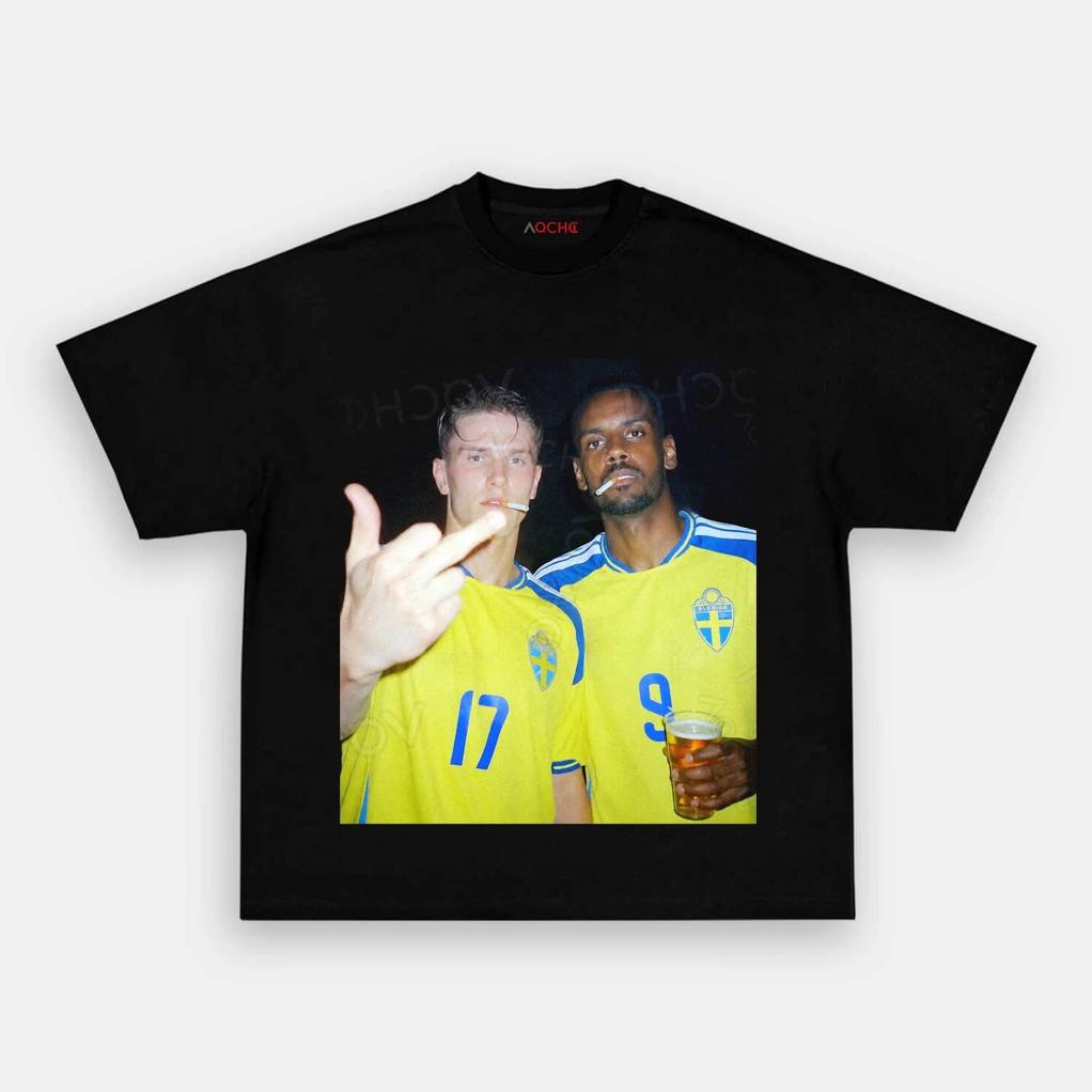 Sweden National Team Isak Gykeres Middle Finger Tee