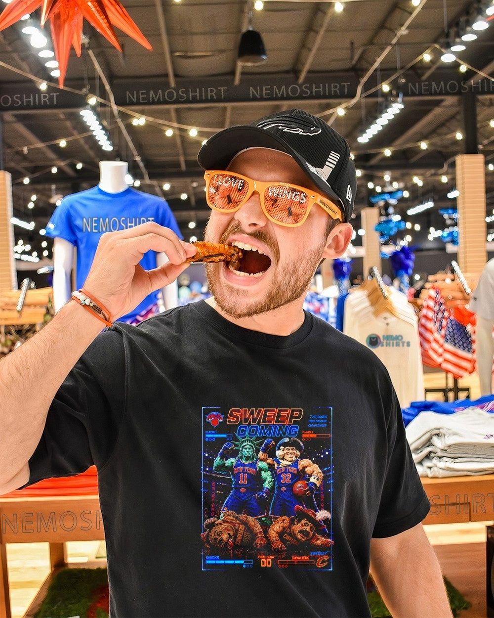 Sweep coming New York Knicks defeat Cleveland Cavaliers 2026 NBA Finals shirt