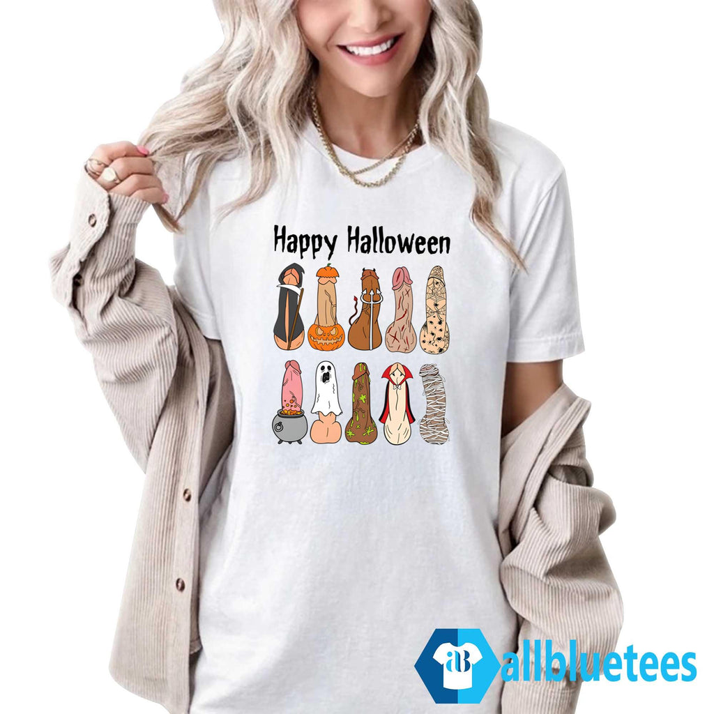 Sydney Sweeney Happy Halloween Penis Shirt